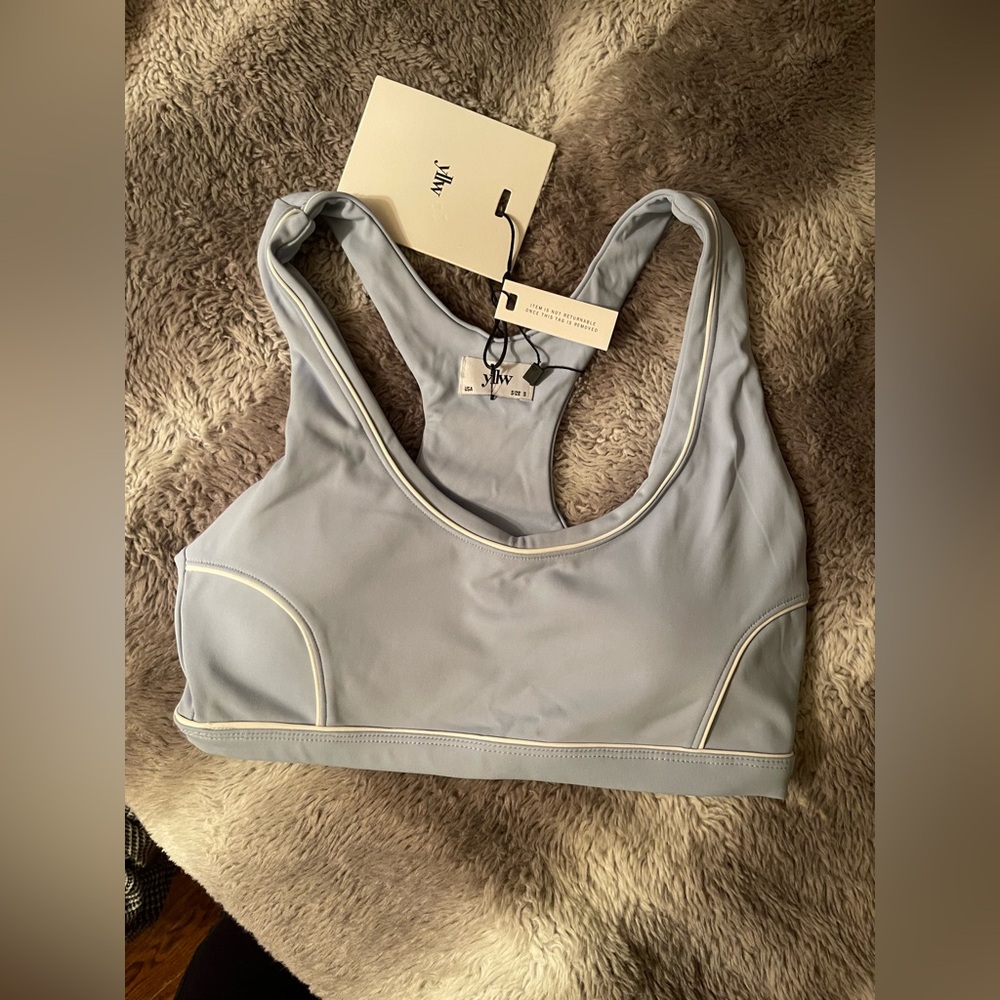 Yellow the Label set- Colby Contour Leggings & Sports Bra in Sky - Picture 8 of 8